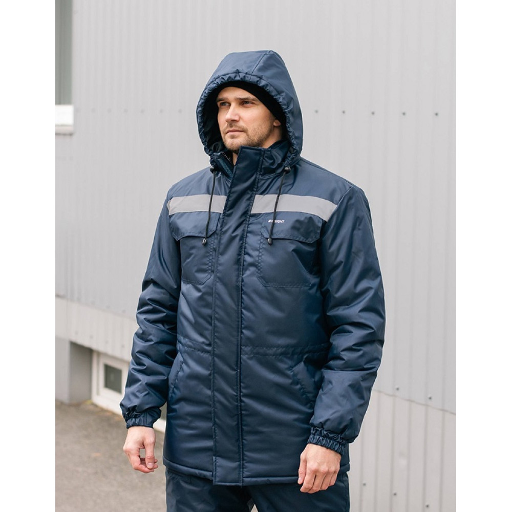 Куртка утепленная Service Odyag EXPERT с капюшоном зеленый