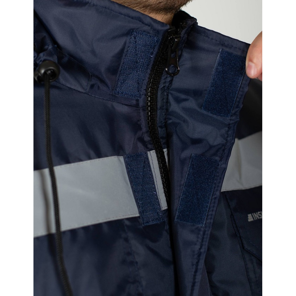 Куртка утепленная Service Odyag EXPERT с капюшоном серый