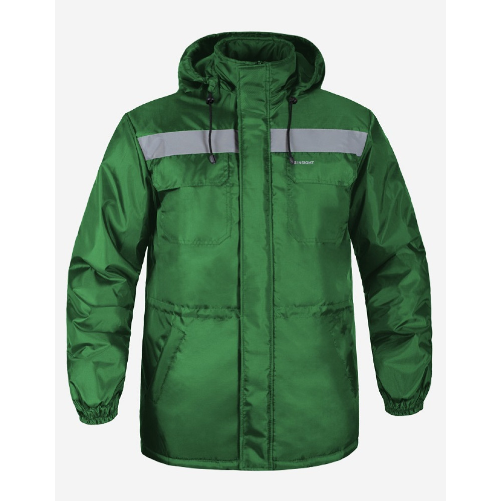 Куртка утепленная Service Odyag EXPERT с капюшоном зеленый