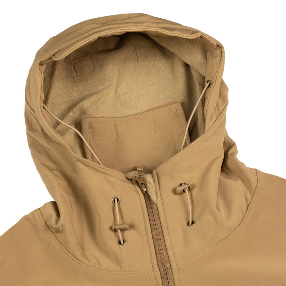 Куртка водонепроницаемая на флисе софтшелл KIBORG Soft Shеll хаки олива черный койот