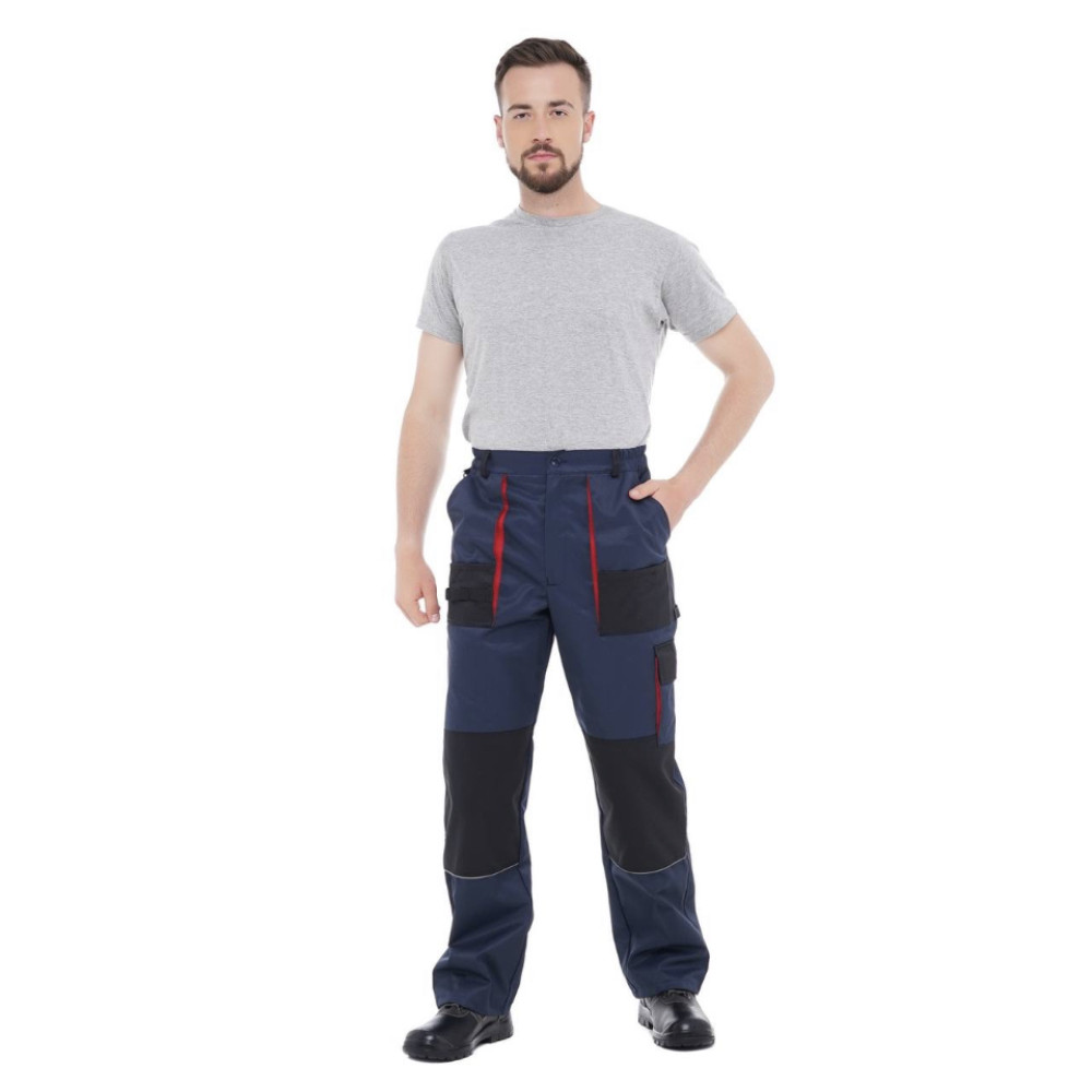 Брюки рабочие весна лето осень УРБАН темно-синие 