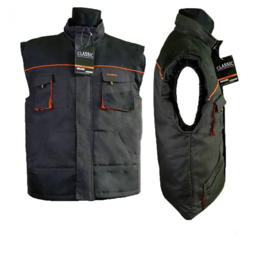 Жилет зима рабочий классический утепленный на синтепоне ArtMas Classic