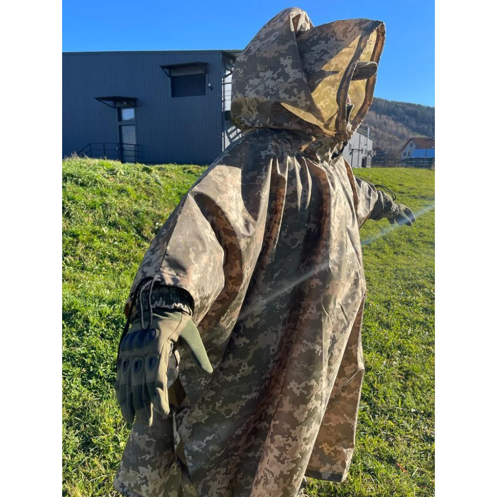 Плащ палатка от дождя PIXEL PROOF WATER пошит по стандартам ДСТУ 100%