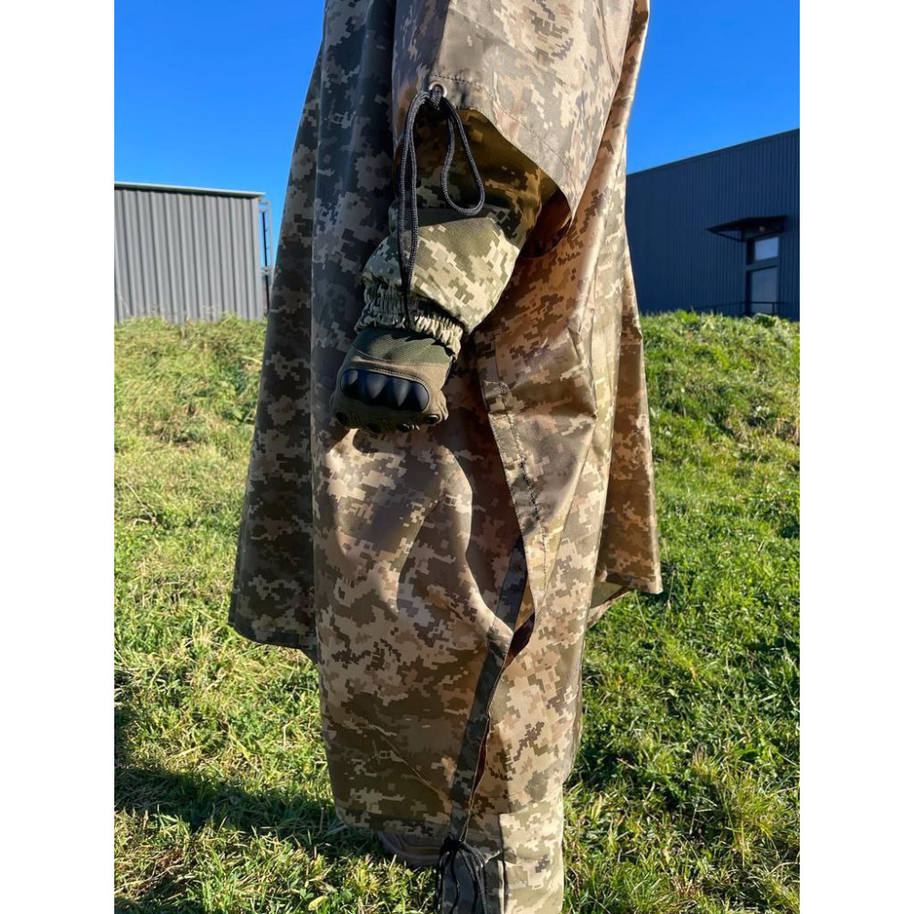 Плащ палатка от дождя PIXEL PROOF WATER пошит по стандартам ДСТУ 100%