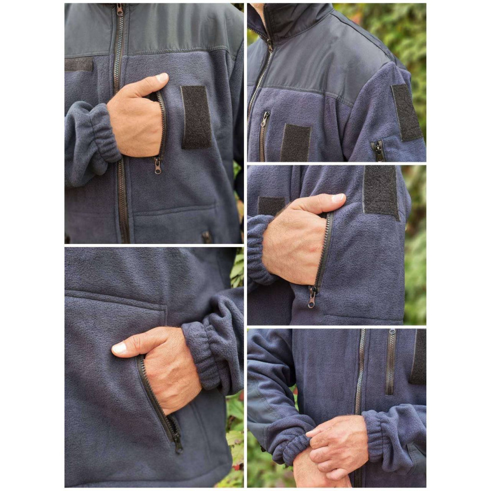 Флисовая кофта ДСНС качество Premium унисекс