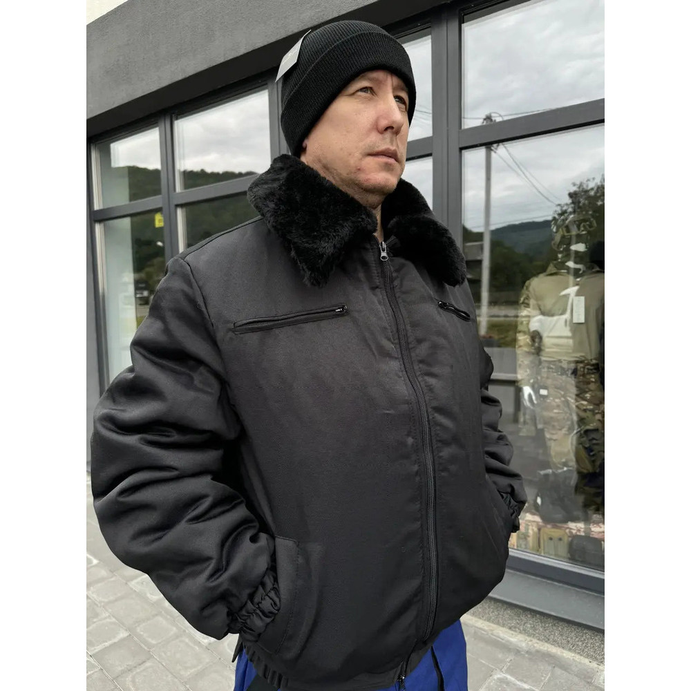 Куртка зимняя Service Odyag на синтепоне PILOT цвет черный 1