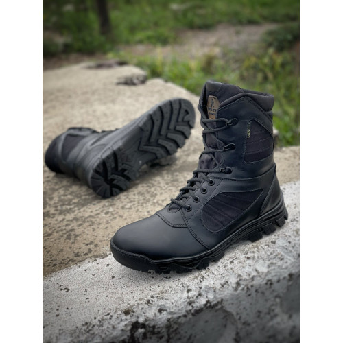 Берцы кожа весна лето Service Odyag демисезон Гладиатор черные койот