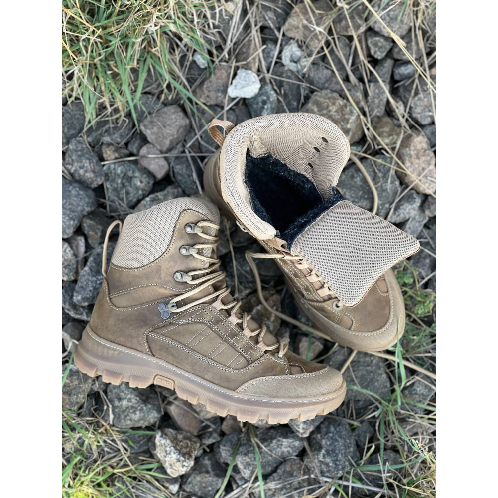 Берцы зимние на меху Service Odyag Койот Пегас