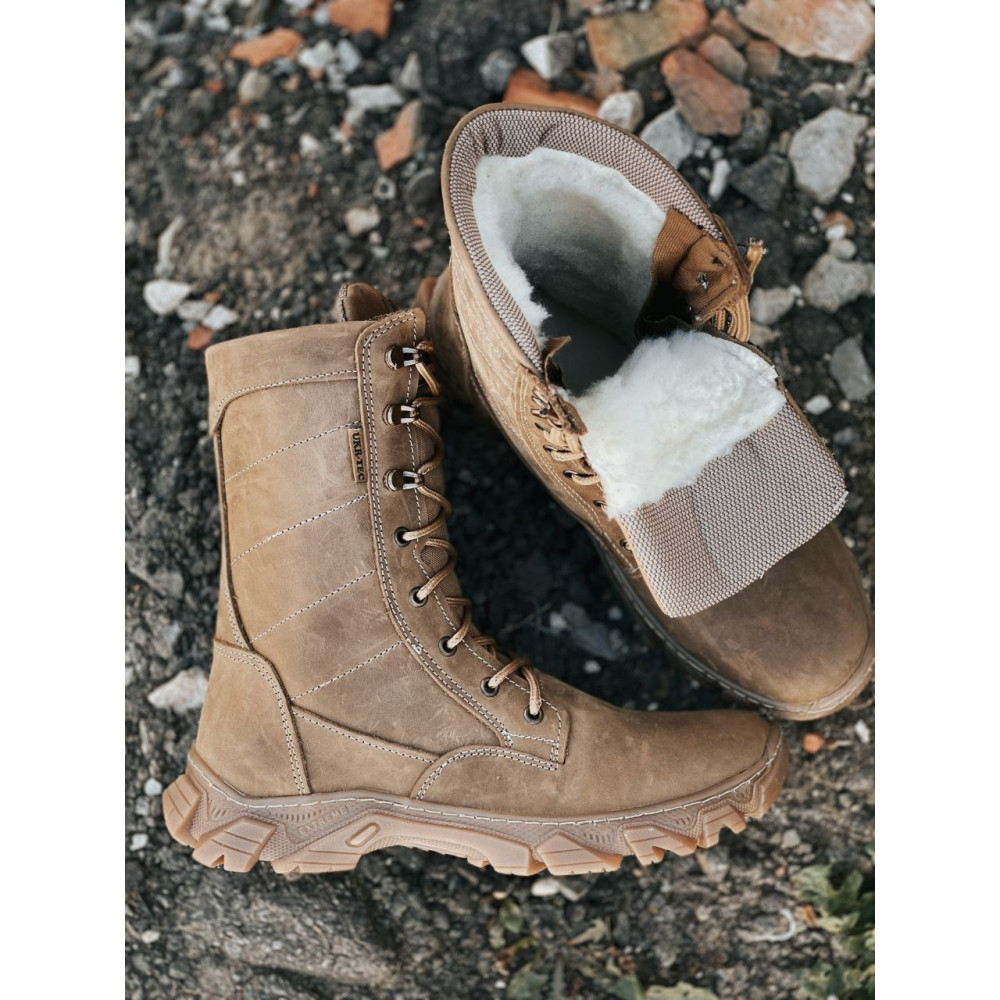 Берцы зимние на меху Service Odyag EVOLUTION (ГЛАДКАЯ КОЖА)