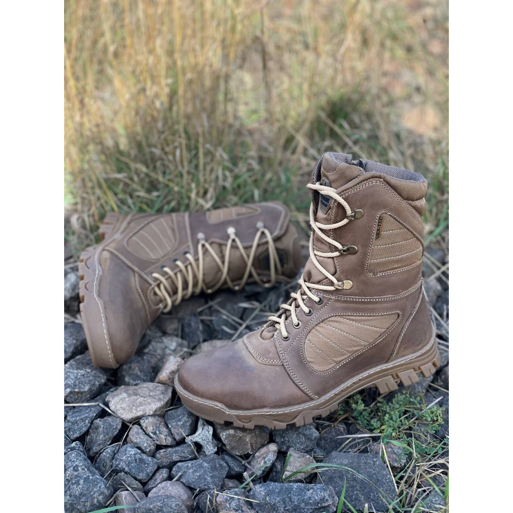 Берцы зимние на меху Service Odyag Гладиатор Койот