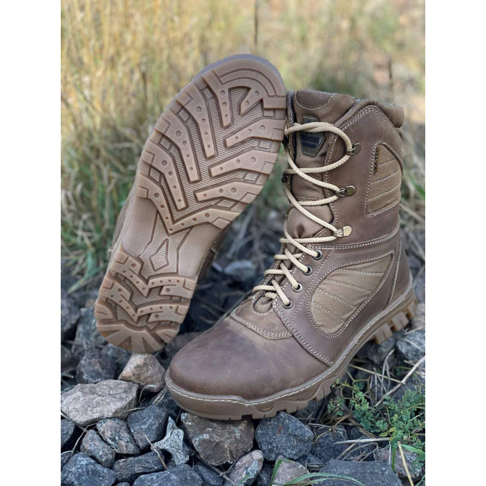 Берцы зимние на меху Service Odyag Гладиатор Койот