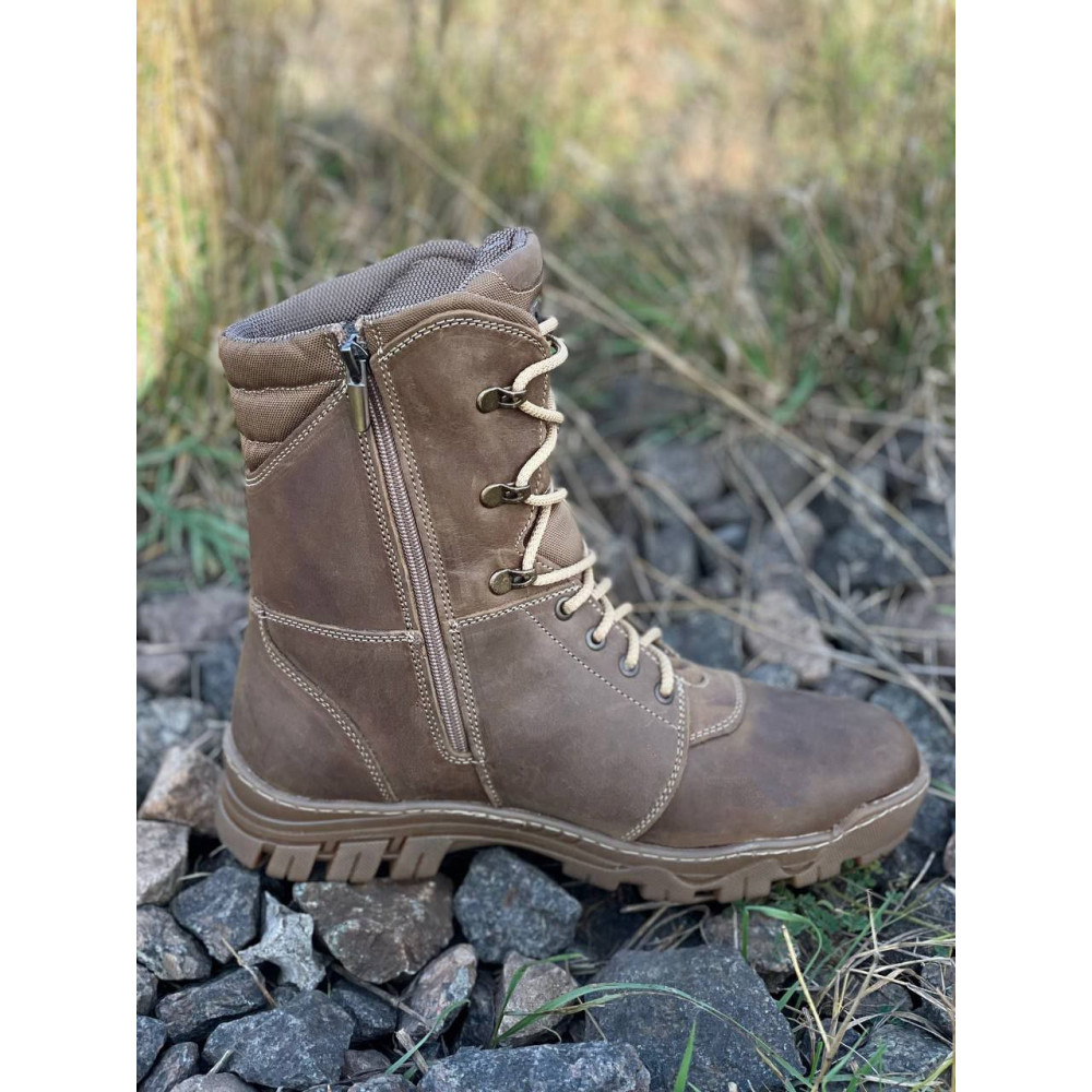 Берцы зимние на меху Service Odyag Гладиатор Койот