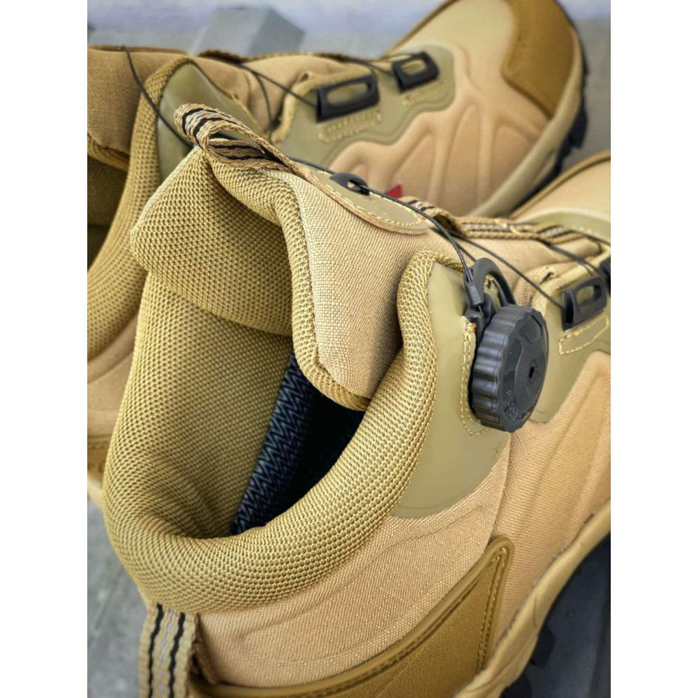 Ботинки Esdy Service Odyag на автозавязке мембрана цвет Койот Олива 1