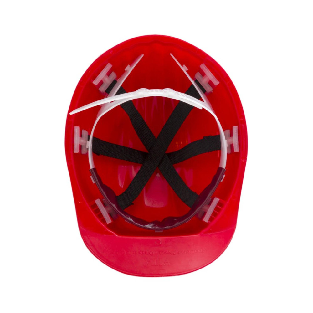 Каска рабочая Service Odyag цвет красный (упаковка 10шт) Украина