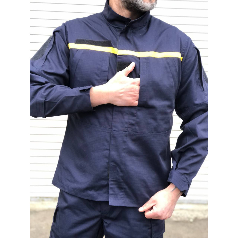 Костюм для ДСНС синий рип-стоп