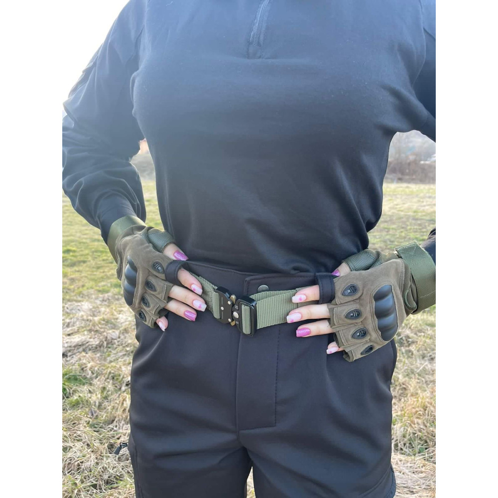 Водонепроницаемые брюки на флисе софтшелл BLACK Soft Shеll женские