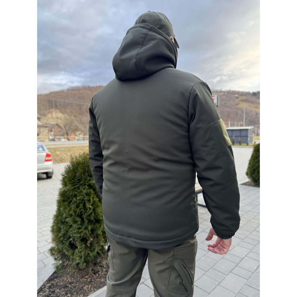 Куртка бушлат зима синтепон Service Odyag подклад омни хит Omni-Heat до -30 градусов