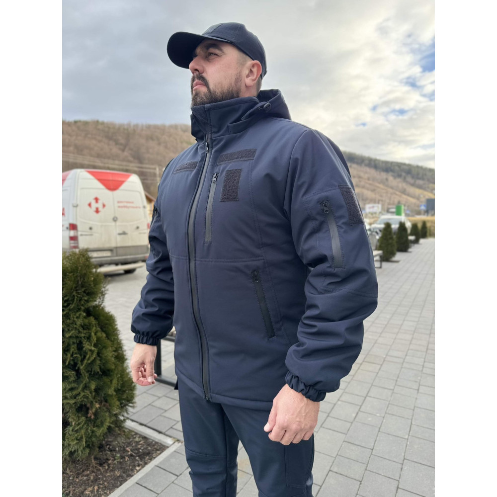 Куртка бушлат зима синтепон Service Odyag подклад омни хит Omni-Heat до -30 градусов